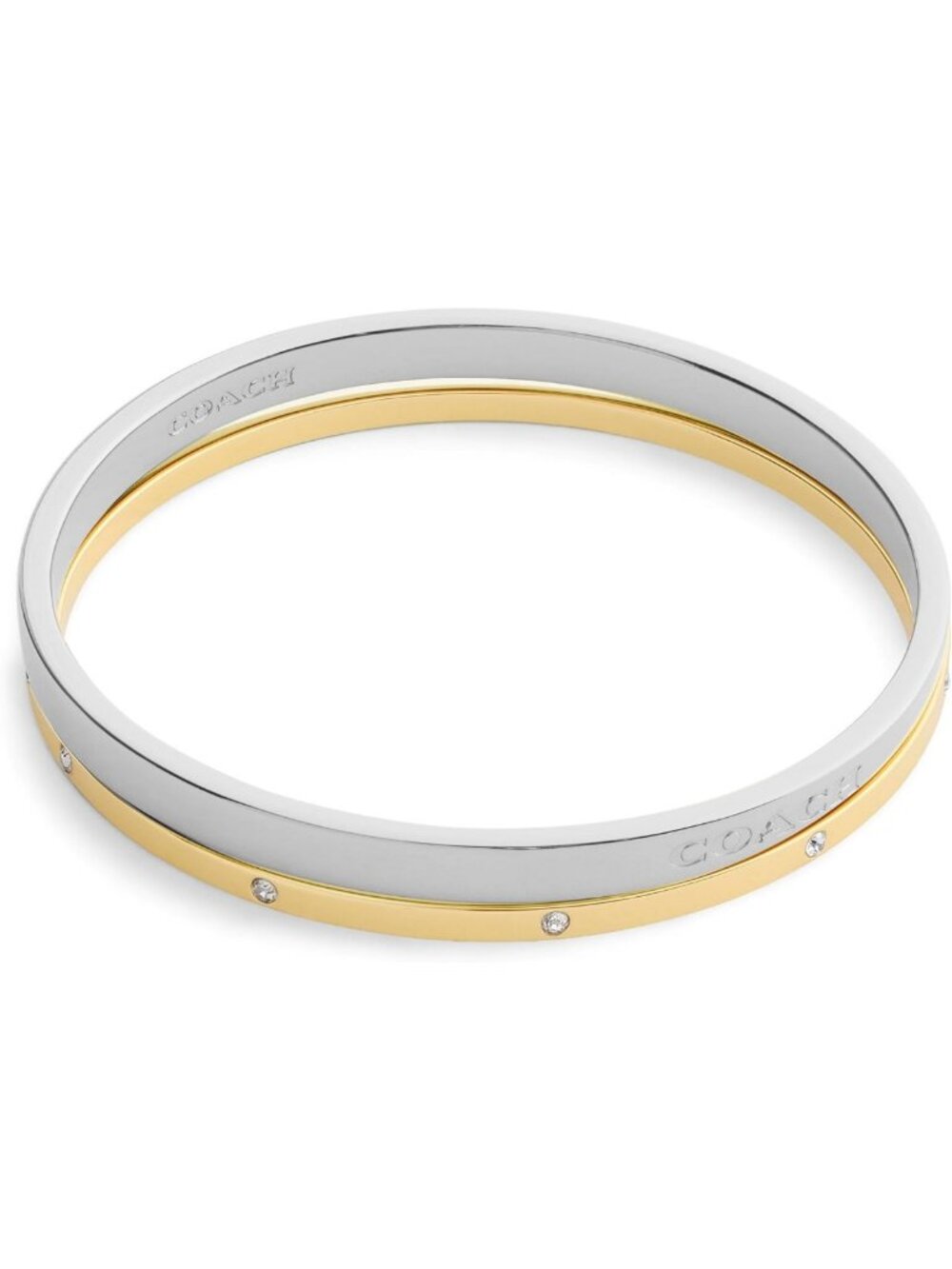 Elegant Women's Duo Bangle Bracelet Set - Signature Jewelry, Gift-Ready Boxed